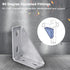 8Pcs 90 Degree Gusseted Fittings, Carbon Steel Q235 4 Hole Right Angle Connector Brackets for 1-5/8" Channel