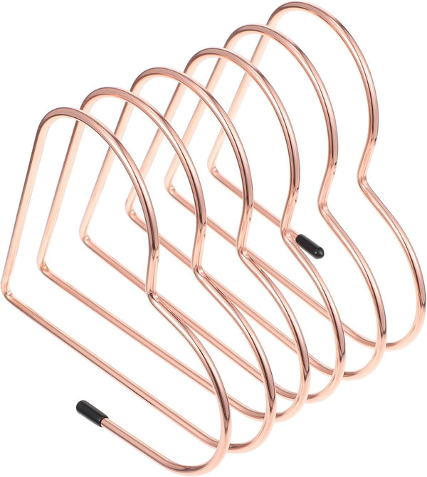 Cabilock Heart-Shaped Retractable Iron Bookend Desk Book Holder Elastic Book Organizer for