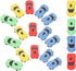 Mini Novelty Erasers, 20pcs Cartoon Rubber Erasers, Plastic Racing Car Shape for School Student Stationery