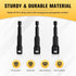 BOEN 3 Piece 1/4 inch Magnetic Nut Driver Set, Quick-Change Hex Shank SAE Nut Driver, Cr-V Steel