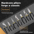 7-Piece Set Vivicreate Pliers Heavy Duty Multipurpose Tools for Home Repair DIY Auto Electrical Work Includes Long Nose