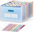 ThinkTex 26 Pockets Expanding File Folder, Upright & Open Top, A-Z Colorful Tabs, Larger Capacity, Letter/A4 Size