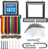 AOZUO Race Bib and Medal Display Hanger, Medal Hanger Display Holds 40+ Medals