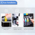 LC401XL Ink Cartridges Compatible with Brother, High Yield 4-Pack (Black, Cyan, Magenta, Yellow) for MFC-J1010dw