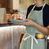 Server Books for Waitress, Leather Wallet with Zipper Pocket, 7 Storage Pockets for Recipes and Checks, Beach Sunset
