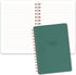 Orange Circle Studio Agatha Notebook, Current Mood, 5.75" x 8.25", 208 Lined Pages, Hunter Green