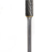 6” (152.4mm) Extended Extra Long Double Cut Carbide Burr File, 1/2” Cutter Dia x 1” Cutter Length, Pack of 1