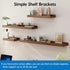 HOME MASTER HARDWARE 8 Pack Brace,5" 3" Corner Brace Shelf Bracket L Shelf Bracket Heavy Duty White Steel L Corner x