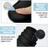 Large Mouse Pad and Keyboard Wrist Rest, 4-in-1 Gaming Desk Pad with Wrist Support, Black Desk Mat for Home Office Study