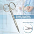 Premium A2ZSCILAB 5 Pieces Veterinary Needle Holder, Scissors, Hemostat Forceps, Tweezers Instruments