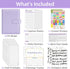 Sooez Budget Binder with Money Saving Challenge, Money Saving Binder with Cash Envelopes, Expense Sheets, Challenge Tracker & Category Labels, Envelope Savings Challenges Book for Home Office School by Sooez