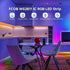 WS2811 864LED/m DC24V 9.8FT 24IC/m 12mm BTF-LIGHTING FCOB IC RGB COB LED Strip Flexible High Density Color Chasing