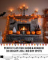 Kelumi 9.8ft 30 Halloween String Lights Battery Operated, Orange Fariy Lights with Timer Waterproof LED Halloween