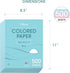 500-Sheets 8.5 11 1 Alitte Colored Paper - Blue Paper, x Colored Printer Paper, Arts & Crafts, DIY Projects - School