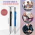 Tool Pen 6-in-1 Multitool, 30 Pieces, with Ruler, Level Gauge, Ballpoint Pen, and Screwdrivers