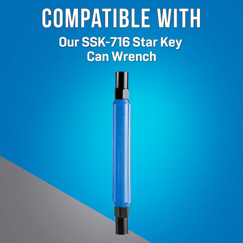 SSK-70 Jonard Tools Slam Lock Star Key for LK & LB Patterns