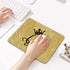 Mouse Pad - Gold Glitter Quotes Crown Queen, Non-Slip Rubber Base Rectangle Mouse Pads for Laptop & Computer