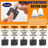 10A Manual Reset Button Circuit Breaker, 2 Pack, 125/250V AC, 50V DC, Thermal Overload Protector