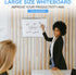 Cazeyoo Magnetic Desktop Whiteboard, 16 x 12inch with Stand, 10 Markers, 4 Magnets, 1 Eraser for Kids