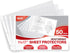 Dunwell 11x17 Sheet Protectors, 50 Pack HeavyWeight, 11 x 17" Ledger Size Plastic Sleeves for 3-Ring Binders
