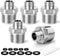 TAISHER 5PCS 304 Stainless Steel Reducer Faucet Adapter, 1/2" NPT × 3/8" Compression