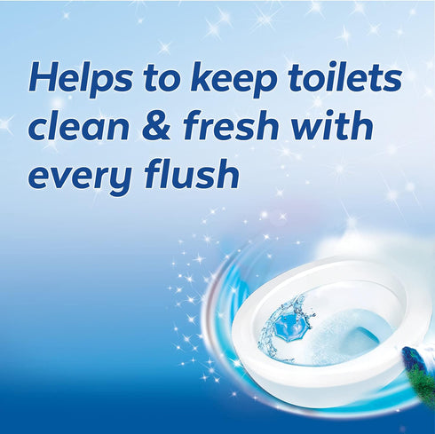 6 Pack Lysol Click Gel Automatic Toilet Bowl Cleaner, Gel Toilet Bowl Cleaner, for Cleaning and Refreshing, Ocean