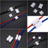 65 Pcs Spring Wire Connectors, Spring Clamp Terminal Cable Clamp Connector for Wiring Terminal