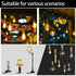 4-Stage E26 Settings, 10ft Lamp Holder Replacement Kit, Threaded Base, Turn Knob for Strong/Medium/Weak/Off Light