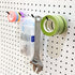 Pegboard Hooks Accessories, 2 inch Pegboard Organizer Kit for Garage Tool Storage, 32 Pack