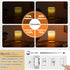 5 Inch E26 Bulb 80 2200K Bulb 6W Dimmable, 800LM T10 T9 Bulbs 120V 6Pack Led Equal Watt, Amber White Vintage Edison