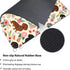 Dachshund Sausage Dogs Puppies Pink Flowers Print Art Gaming Mouse Pad, Cute Colored Floral Design Print Art