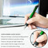MiSiBao Retractable Ballpoint Pens, Black Ink 1mm Medium Point Work Pen for Men Women Office (12 count+4 refills)