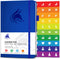 Clever Fox Dotted Notebook, Hard Cover Journal with Thick 120g Paper, 5'' x 8.25'', Royal Blue