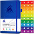 Clever Fox Dotted Notebook, Hard Cover Journal with Thick 120g Paper, 5'' x 8.25'', Royal Blue