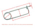 8PCS Steel Brooch Shape Cotter Safety Pin, Quick Lock Brooch Locking Fastener for Farm Lawn Garden Hook
