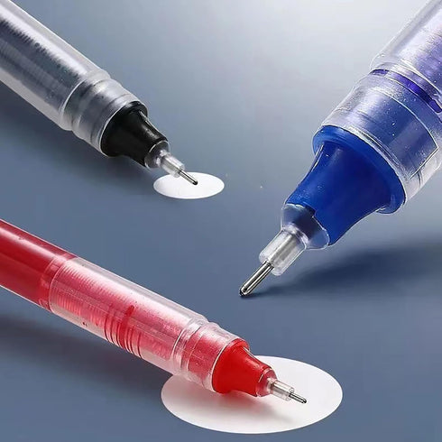 YIKANGHENG 20 Pcs Fine Point Gel Pens, 0.5mm Ink for Office, Study, Gift, Home Supplies (Black)