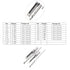 Square Hole Drill Bit, 1 Pcs Woodworking Mortiser Square Drill Bits, Spiral Drill Bits Kits for Mortise Press