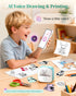Memoking T02 Mini Sticker Printer - Thermal Printer Portable Label Maker Bluetooth Photo Printer Print Pods Inkless