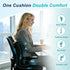 BANKQF Tailbone Seat Cushion for Office Chair and Car, Lumbar Support Pillow for Office Chair, Memory Foam Ergonomic