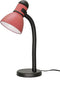 Aspen Creative 40039-2, 1-Light High Desk Lamp with Metal Lamp Shade and