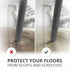 X-PROTECTOR Felt Furniture Pads - 48 Premium Floor Protector Pads for Wood Floors, Grey