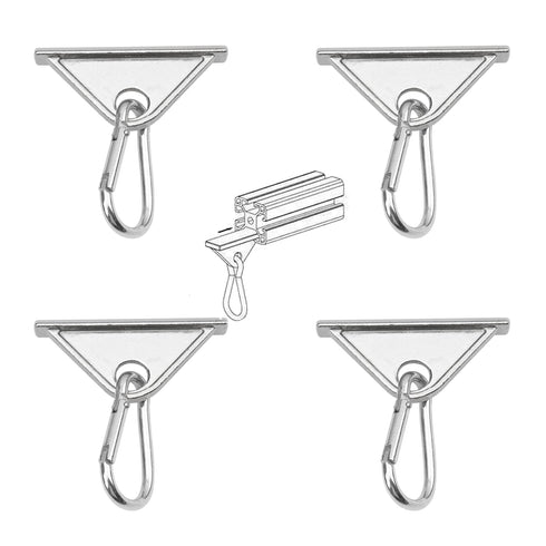 4Pcs Sliding Activity Hook for 6mm T-Slot Aluminum Extrusion Profile 2020 Series
