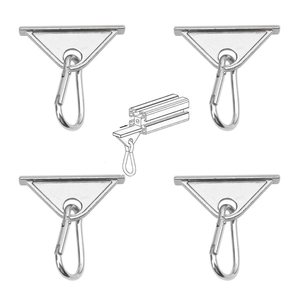 4Pcs Sliding Activity Hook for 6mm T-Slot Aluminum Extrusion Profile 2020 Series