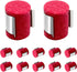 Gvvycc 12-Pack MIG Welding Wire Cleaner Pads, Red Felt Lubricator Pads for Wire
