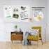 Magnetic Board, 17.1" x 11.8" Magnet Display for Wall, Refrigerator, Compartment, Cabinet with Dual Lock Tape for Easy
