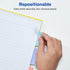 Avery Margin Ultra Tabs, 2.5" x 1", 16 Repositionable Page Tabs, Pastel Sparkle Shimmer Designs (74150)