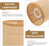 8.07X5.51X5.51In E14 E27 Kichvoe Rattan Woven Lamp Shade for Table and Floor Lamps Rustic Drum Design Unique Lampshades