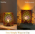 8''H Bulb 6-Hours JHY DESIGN Battery Powered Lamp Vintage Wall Mount Lamp Metal Wall Sconce Lighting with LED Edison