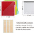 Clipboard with Storage and Refillable Notepad for Letter Size 8.5"x 11", Cute Clip Board with 5 Extra Folders and Tabs