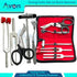 Avon Surgical 7.5in, Hammer, C128 C512 Sensory Diagnostics Examination Kit with Wartenberg Pinwheel, Bandage Shears